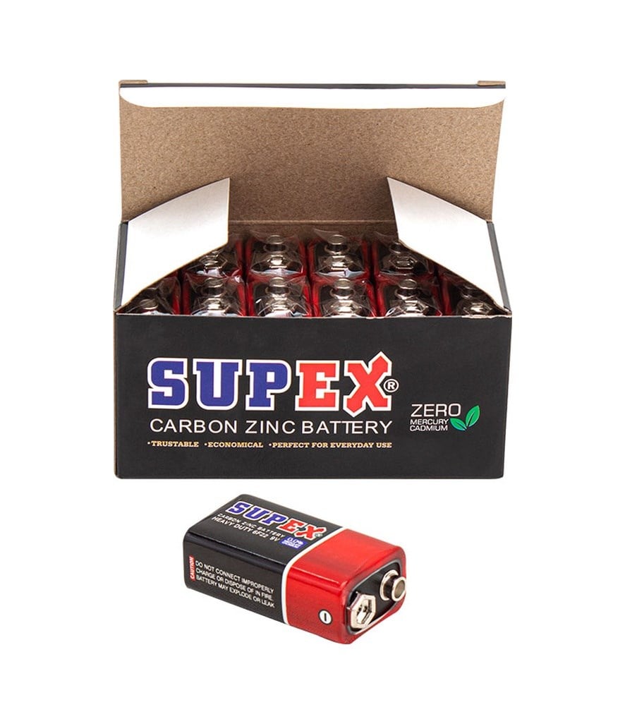 6f22 9 Volt Pil 12 Li Paket