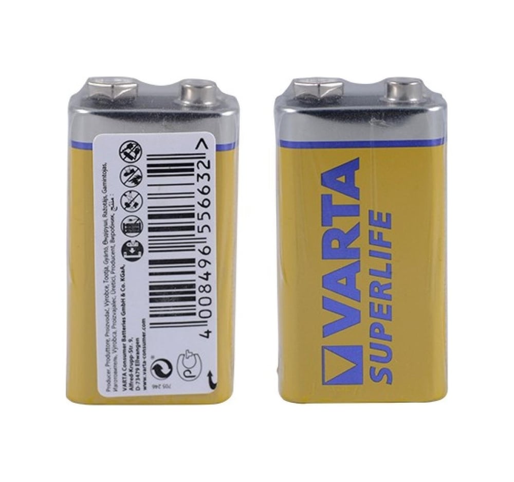 9v Çinko Karbon Super Lıfe Tekli Shrink