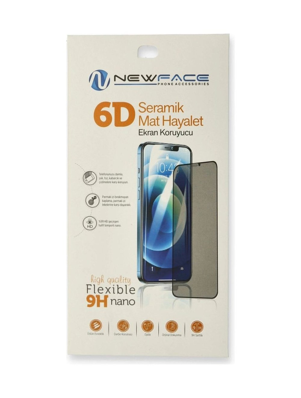 Apple İphone 14 Pro 6d Mat Seramik Hayalet Nano Ekran Koruyucu