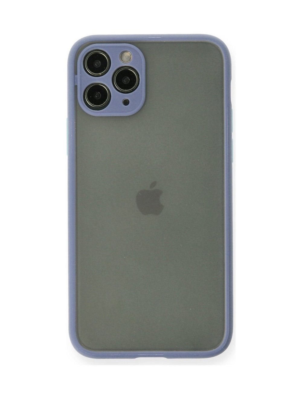 Apple iPhone Uyumlu   11 Pro Kılıf Montreal Silikon Kapak - Gri Belirtilmemiş