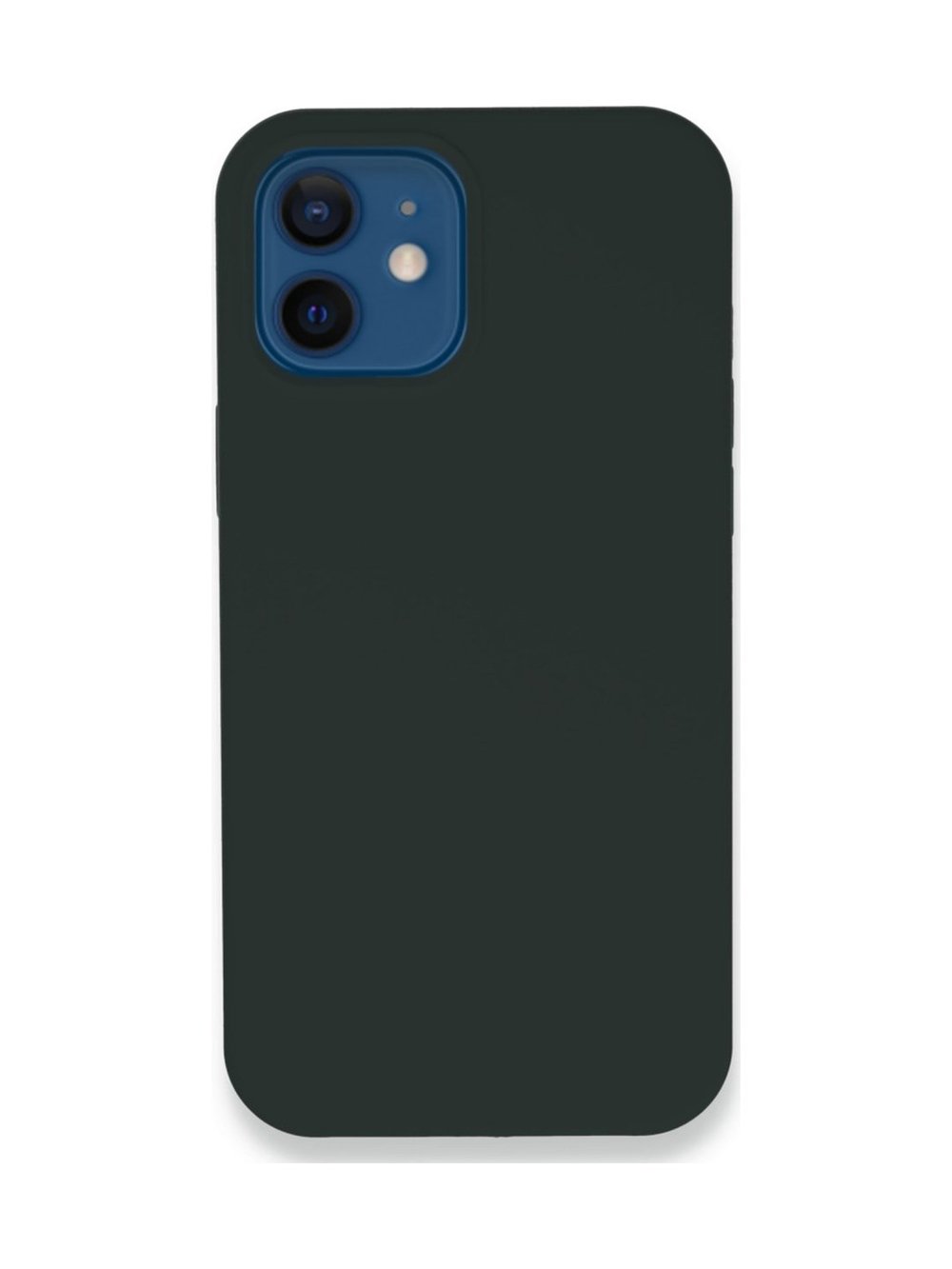 Apple iPhone Uyumlu  12 Kılıf Lansman Legant Silikon -  Koyu Yeşil Belirtilmemiş