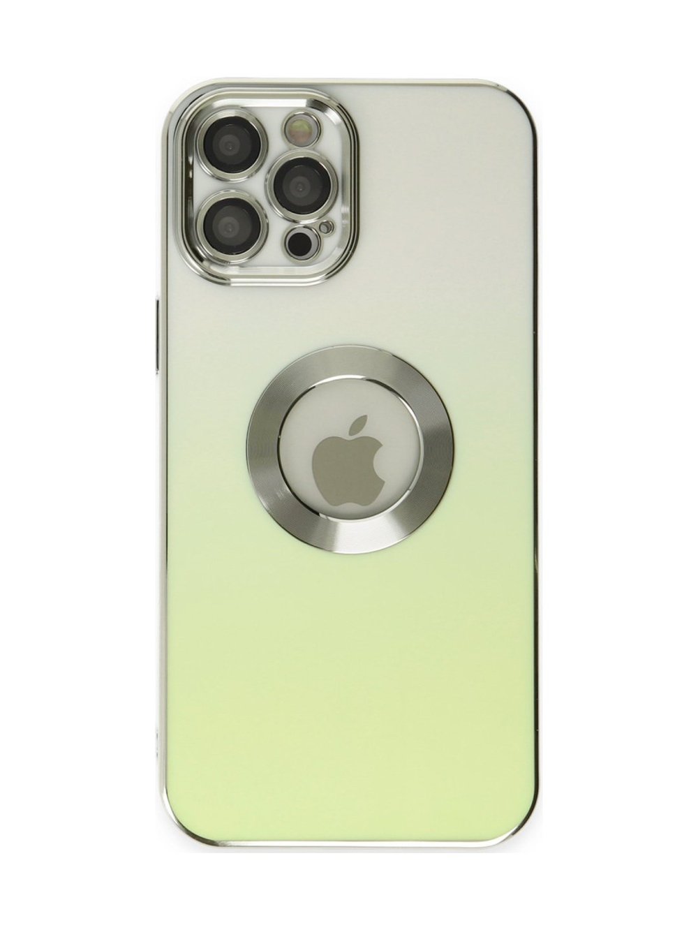 Apple iPhone Uyumlu  12 Pro Kılıf Best Silikon -  Yeşil Belirtilmemiş