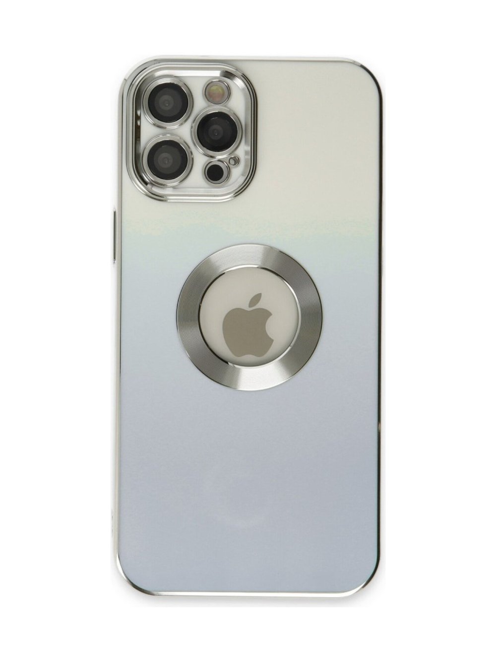 Apple iPhone Uyumlu   12 Pro Max Kılıf Best Silikon - Mavi Belirtilmemiş