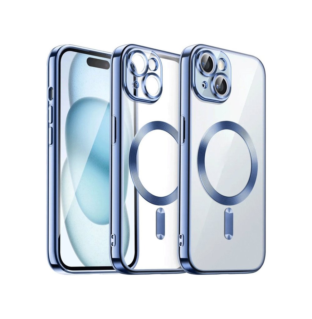 Apple iPhone Uyumlu 13 - Kılıf Kross Magneticsafe - Kapak - Sierra Blue Belirtilmemiş