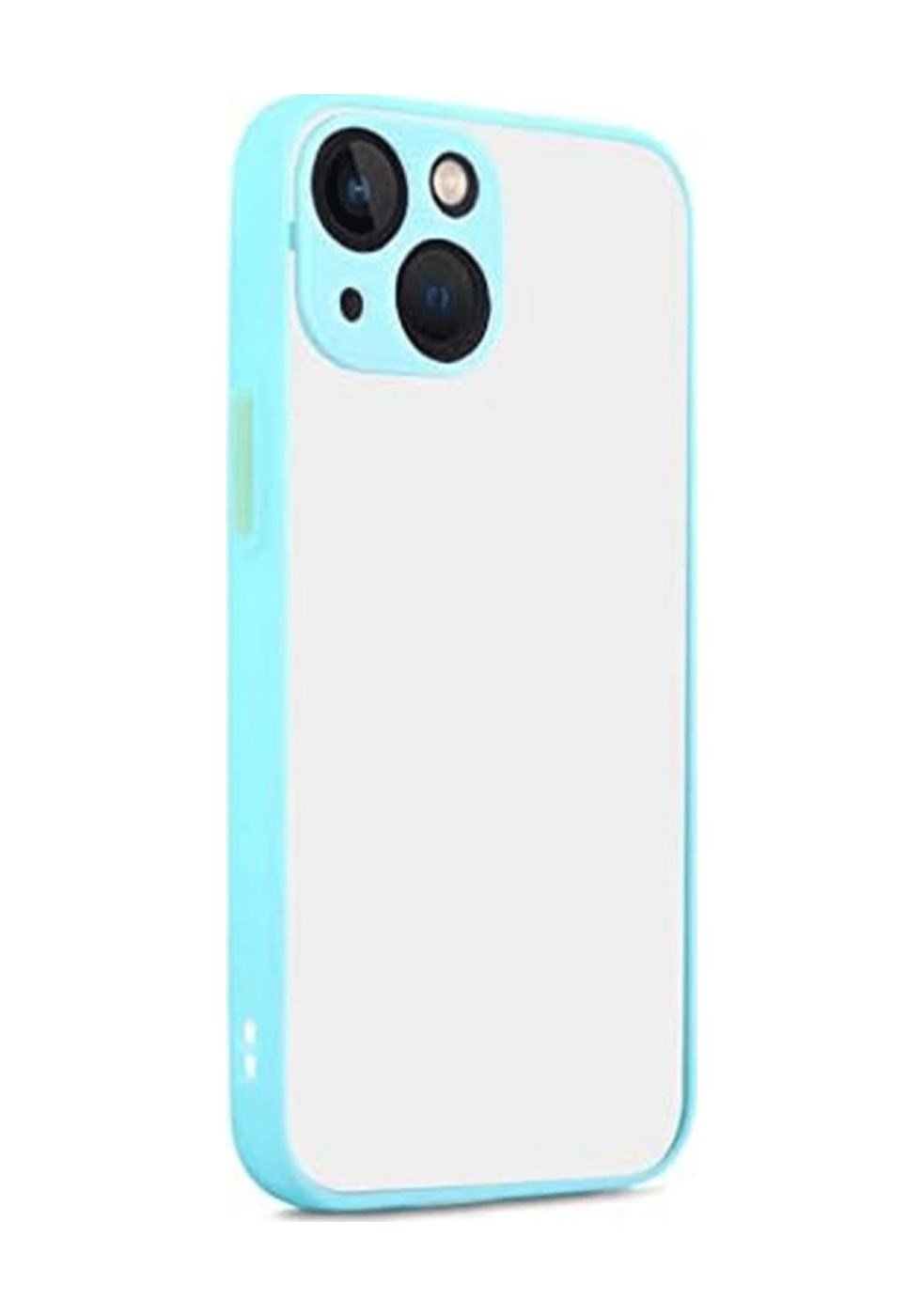 Apple iPhone Uyumlu 13 - Kılıf Montreal Silikon - Kapak - Turkuaz Belirtilmemiş