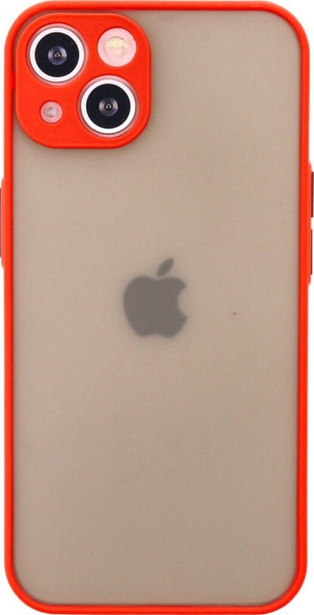 Apple iPhone Uyumlu   13 Mini Kılıf Montreal Silikon Kapak - Kırmızı Belirtilmemiş