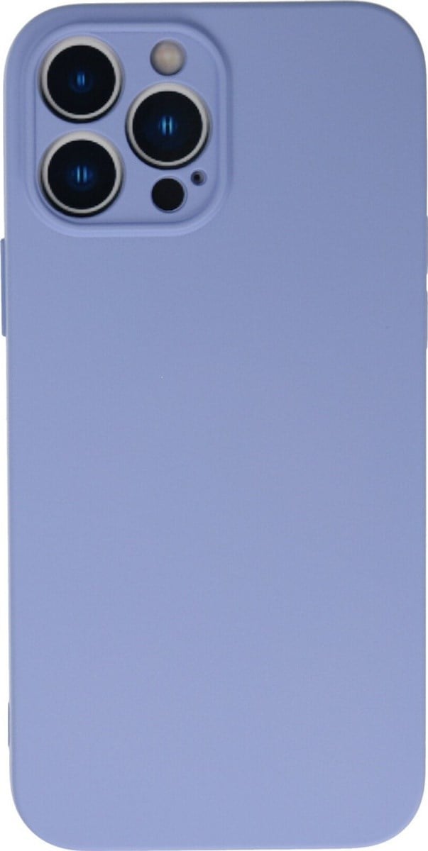 Apple iPhone Uyumlu   13 Pro Max Kılıf Nano İçi Kadife Silikon - Lila Belirtilmemiş