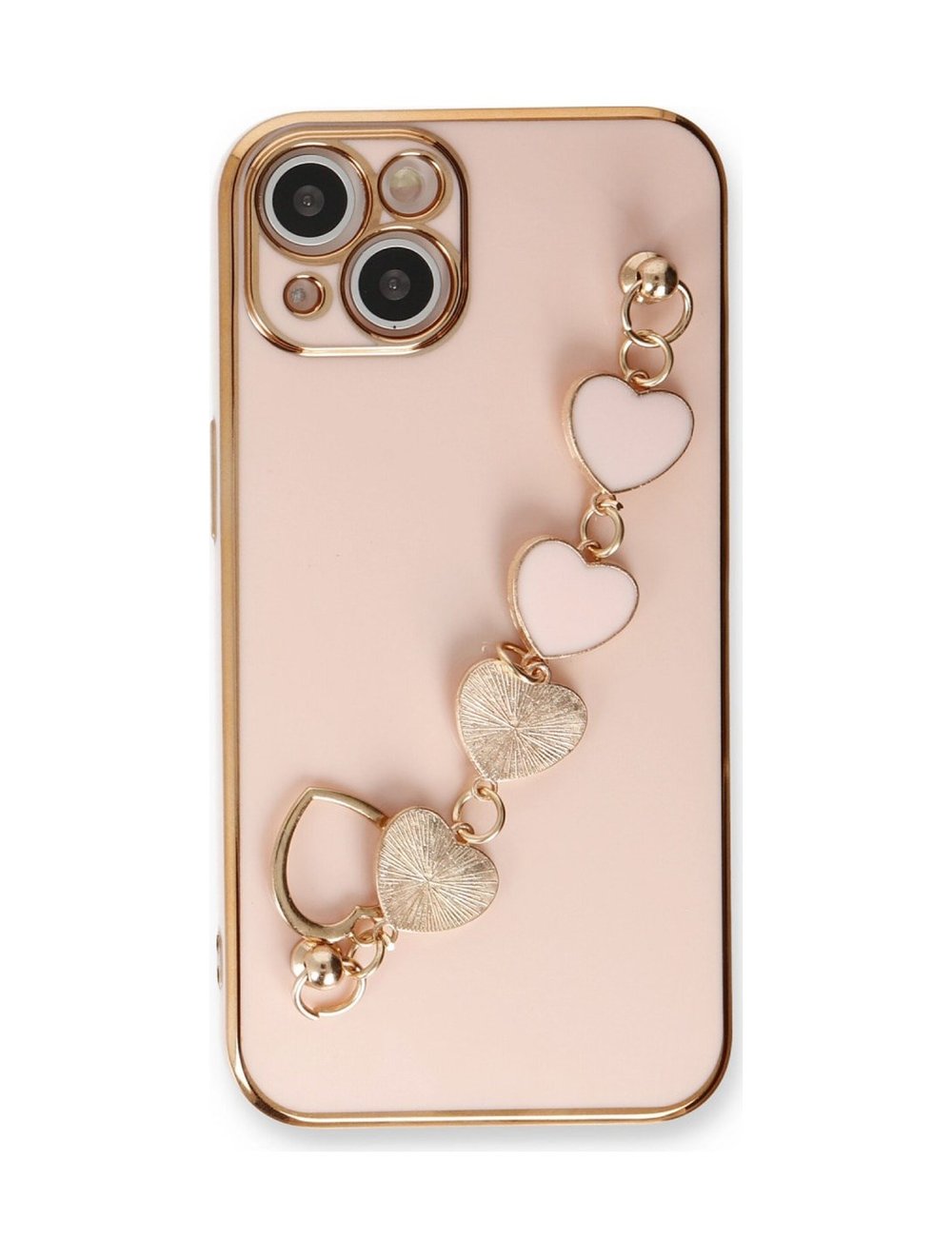 Apple iPhone Uyumlu 14 - Kılıf Esila Silikon - Pudra Belirtilmemiş