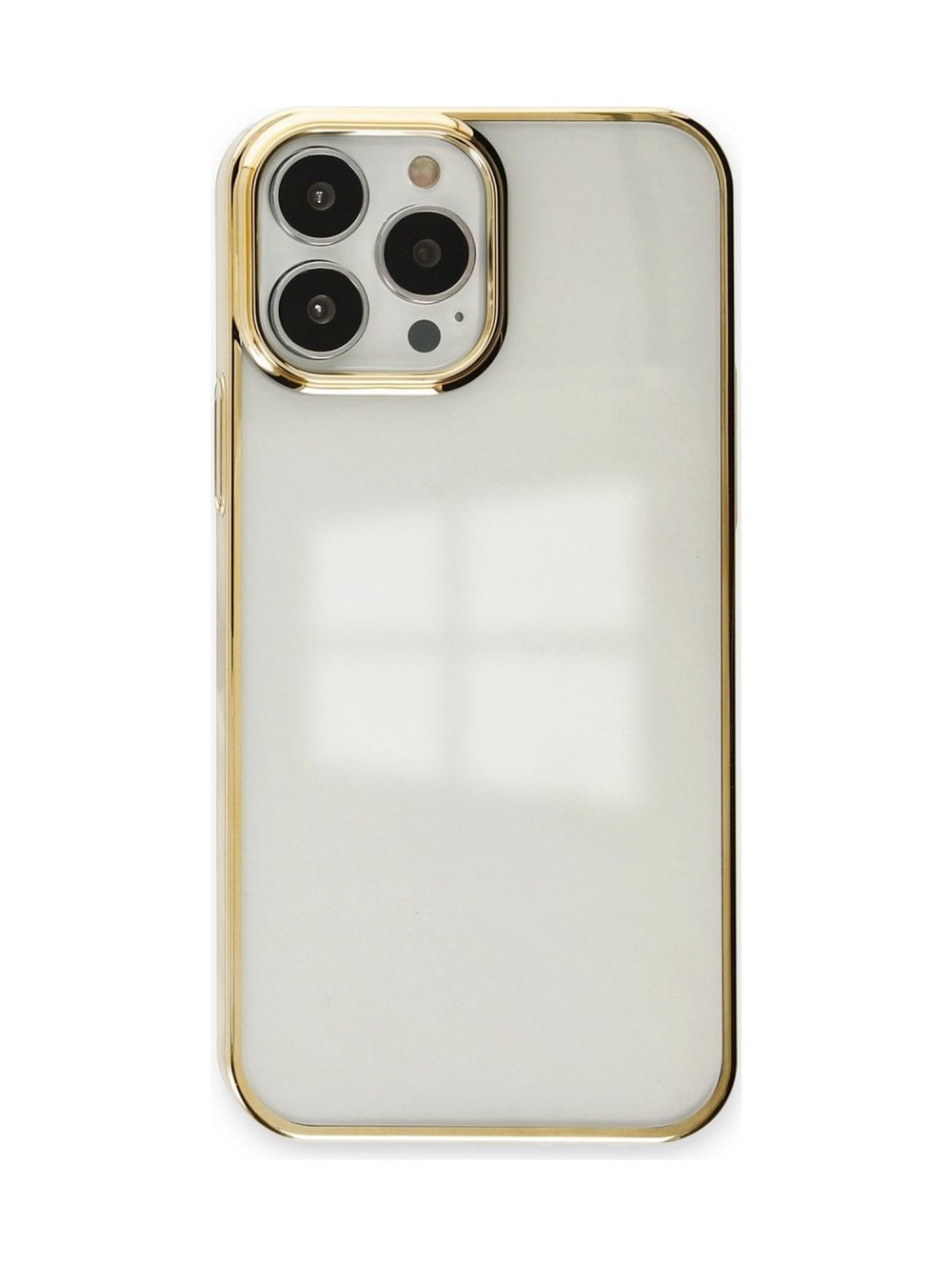 Apple iPhone Uyumlu  14 Pro Kılıf Element Silikon -  Gold Belirtilmemiş