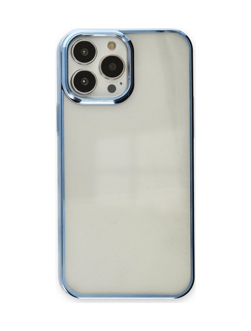 Apple iPhone Uyumlu  14 Pro Kılıf Element Silikon -  Sky Blue Belirtilmemiş