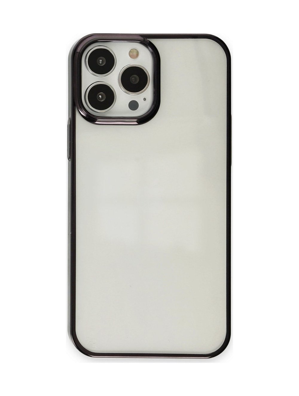 Apple iPhone Uyumlu  14 Pro Kılıf Element Silikon -  Siyah Belirtilmemiş