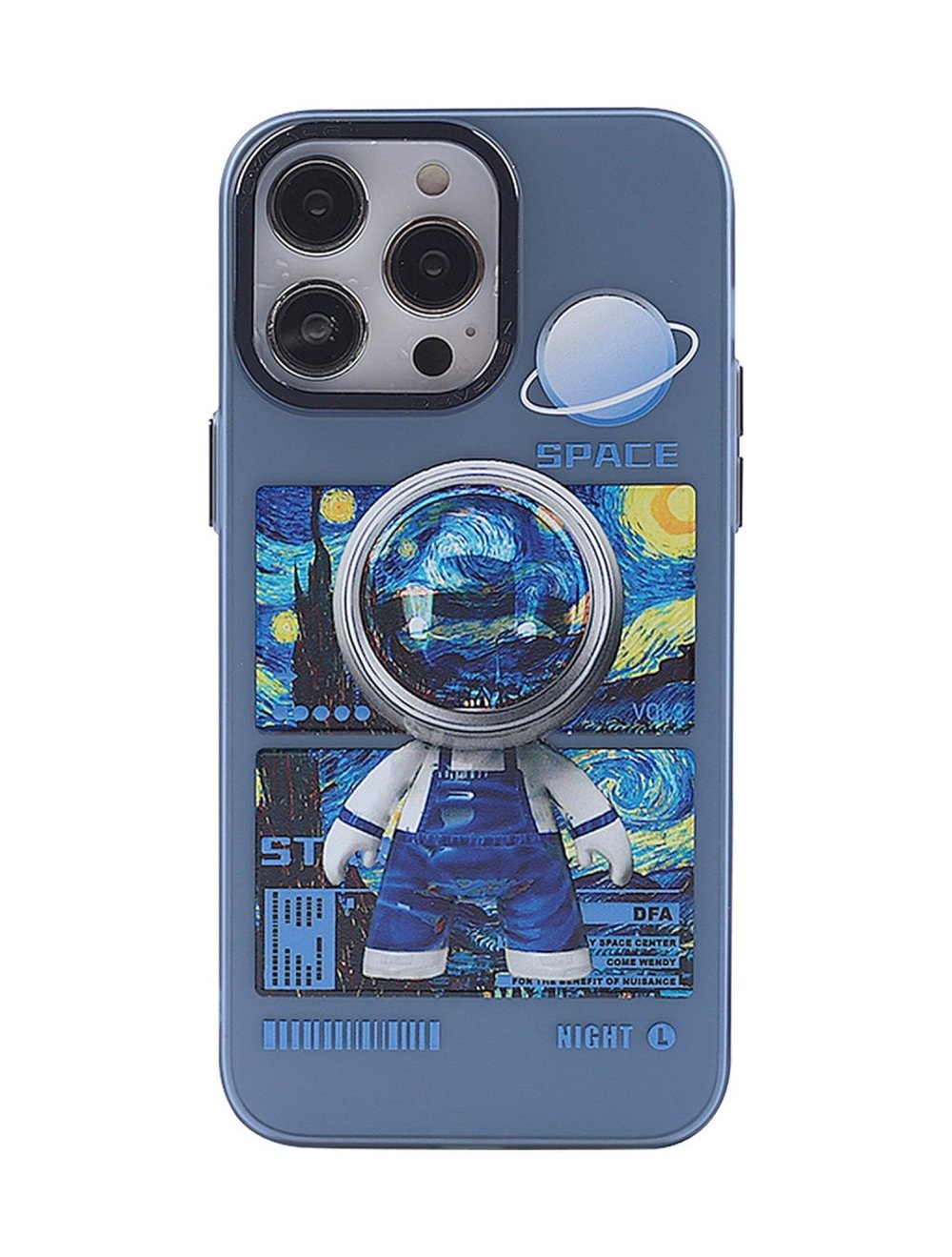 Apple iPhone Uyumlu 14 Pro - Kılıf Prada Desenli - Kapak - Prada Mavi - 1 Belirtilmemiş