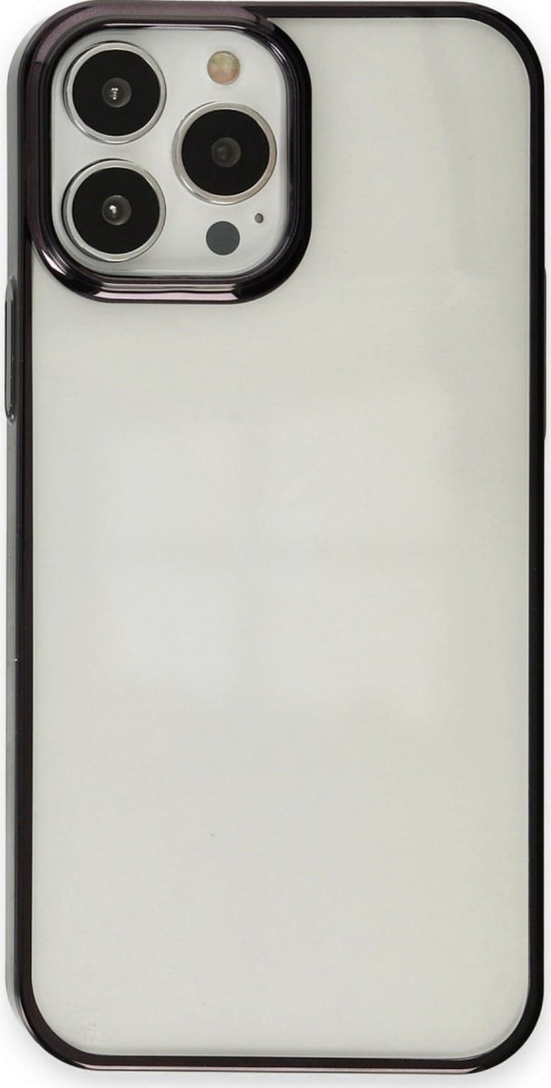 Apple iPhone Uyumlu  14 Pro Max Kılıf Element Silikon -  Siyah Belirtilmemiş