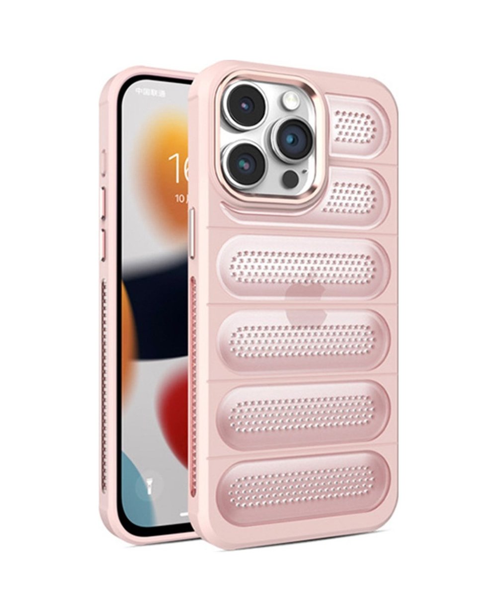 Apple iPhone Uyumlu   15 Pro Max Kılıf Airmax Silikon Kapak - Pembe Belirtilmemiş