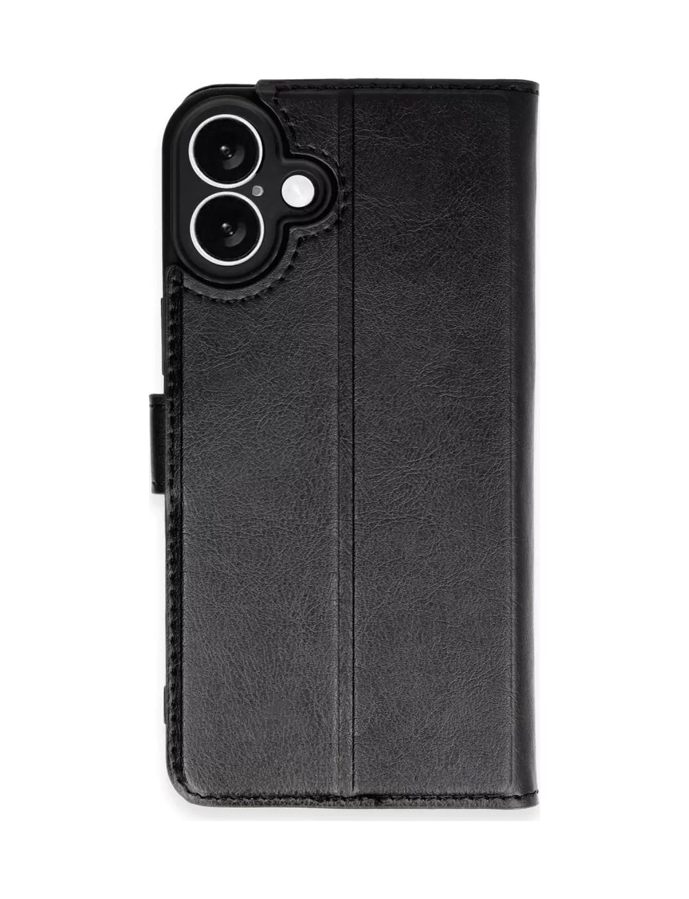 Apple iPhone Uyumlu  16 Kılıf Trend S Plus Kapaklı Kılıf -  Siyah Belirtilmemiş
