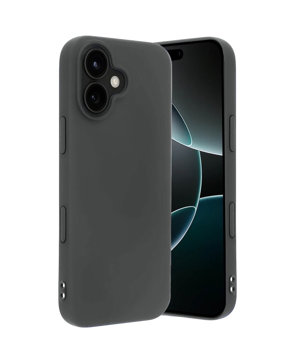 Apple iPhone Uyumlu  17 First Silikon -  Gri Belirtilmemiş