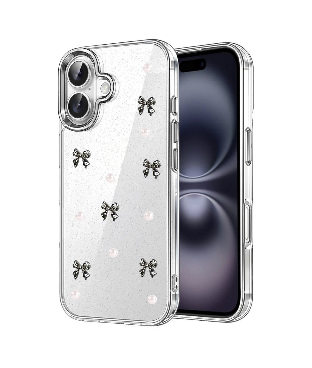 Apple iPhone Uyumlu   17 Fiyonk Desenli Kapak - Desen 8 Belirtilmemiş