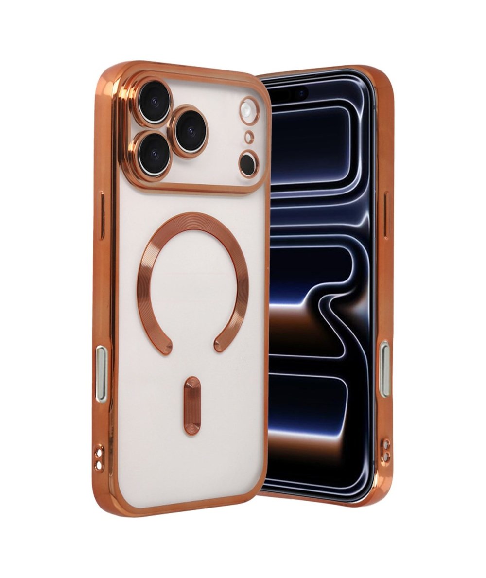 Apple iPhone Uyumlu, 17 Pro Kross Magneticsafe Kapak - Turuncu Apple iPhone Uyumlu, 17 Pro