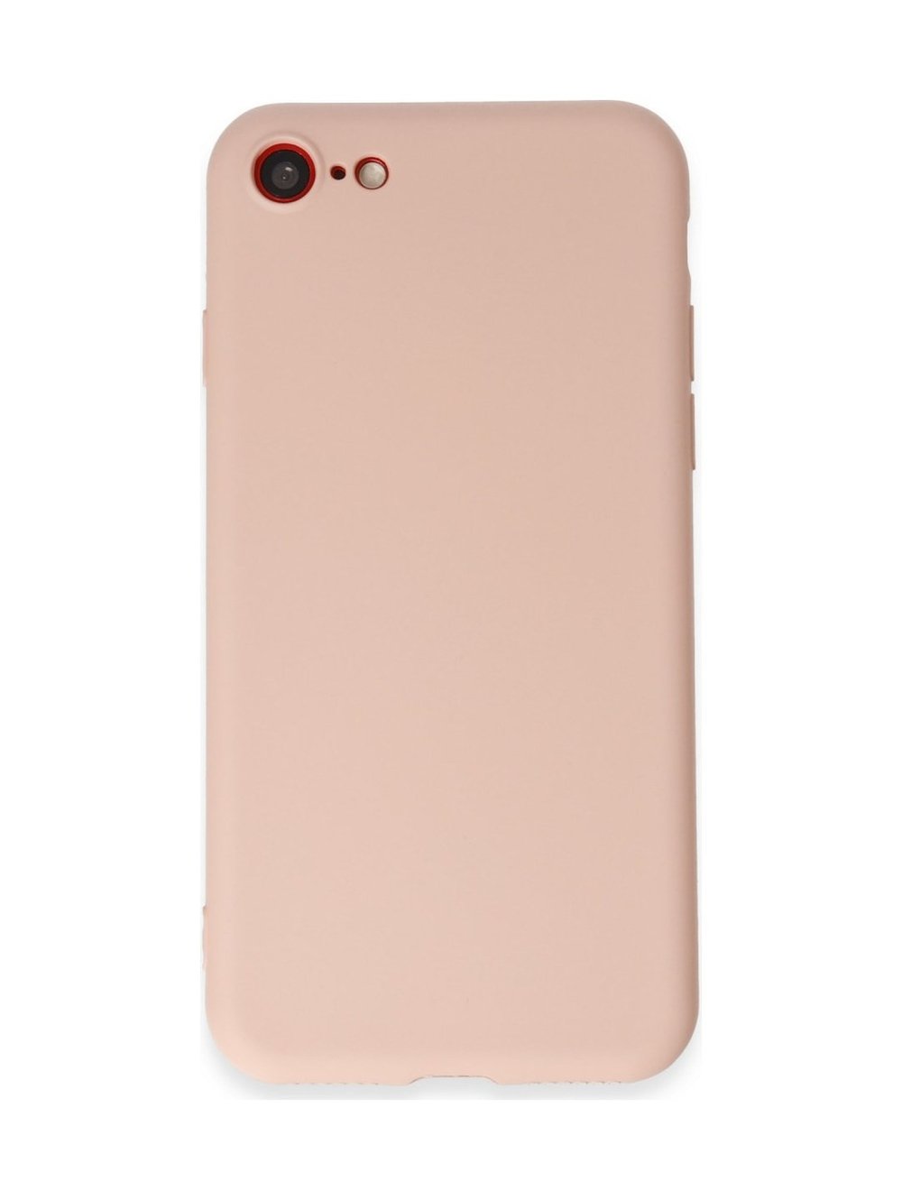 Apple iPhone Uyumlu 7  - Kılıf First Silikon  - Pudra Belirtilmemiş