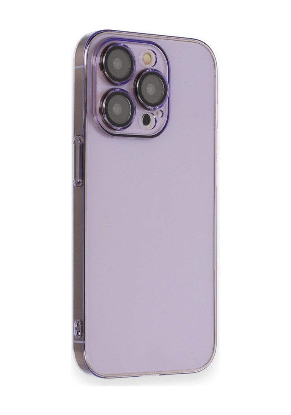 Apple Uyumlu   iPhone 13 Pro Kılıf Armada Lensli Kapak - Lila Belirtilmemiş