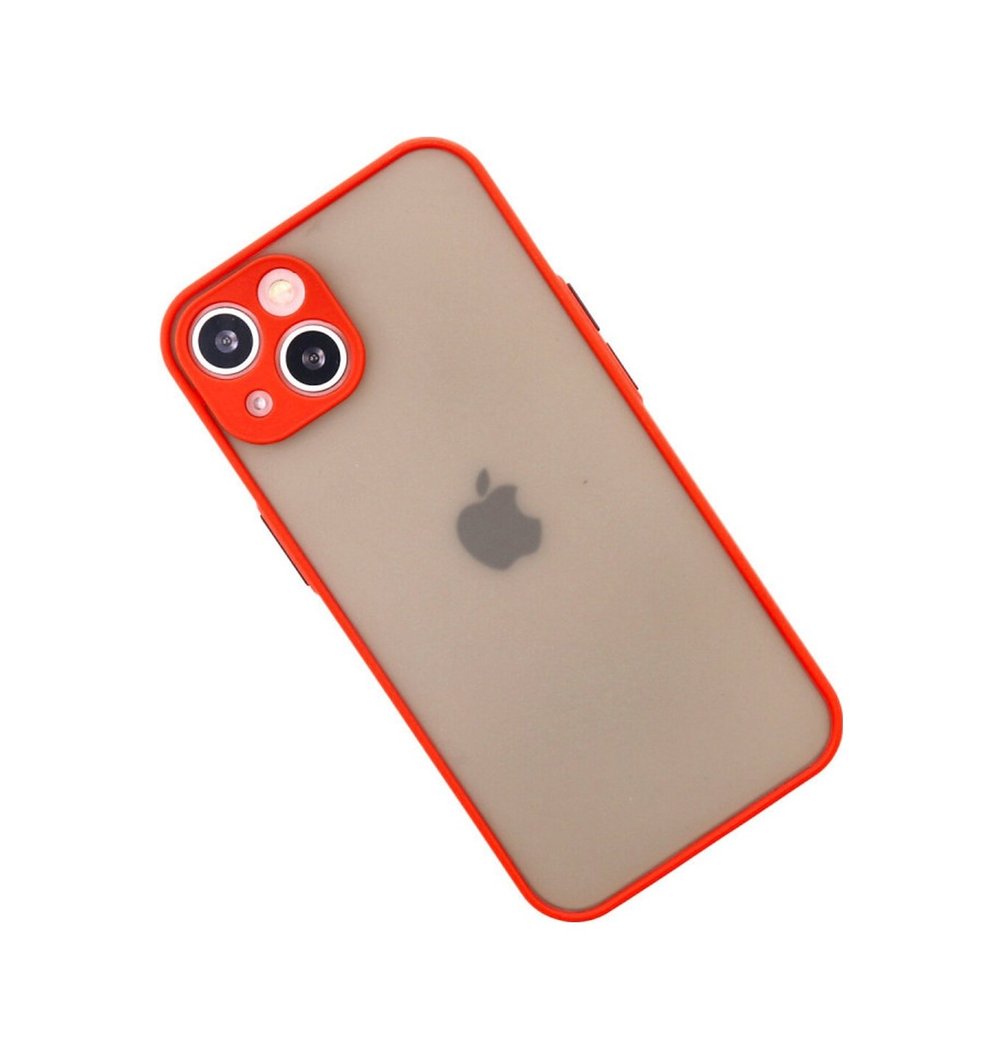 Apple Uyumlu   iPhone 14 Kılıf Montreal Silikon Kapak - Kırmızı Belirtilmemiş