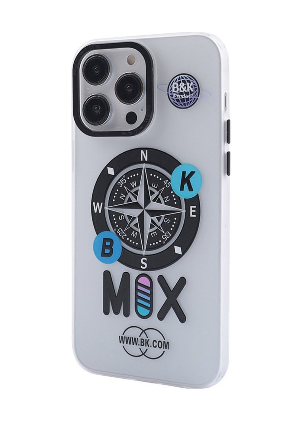 Apple   Uyumlu   iPhone 14 Pro Kılıf Apollo Magneticsafe Desenli Kapak - Apollo Şeffaf - 3 Belirtilmemiş