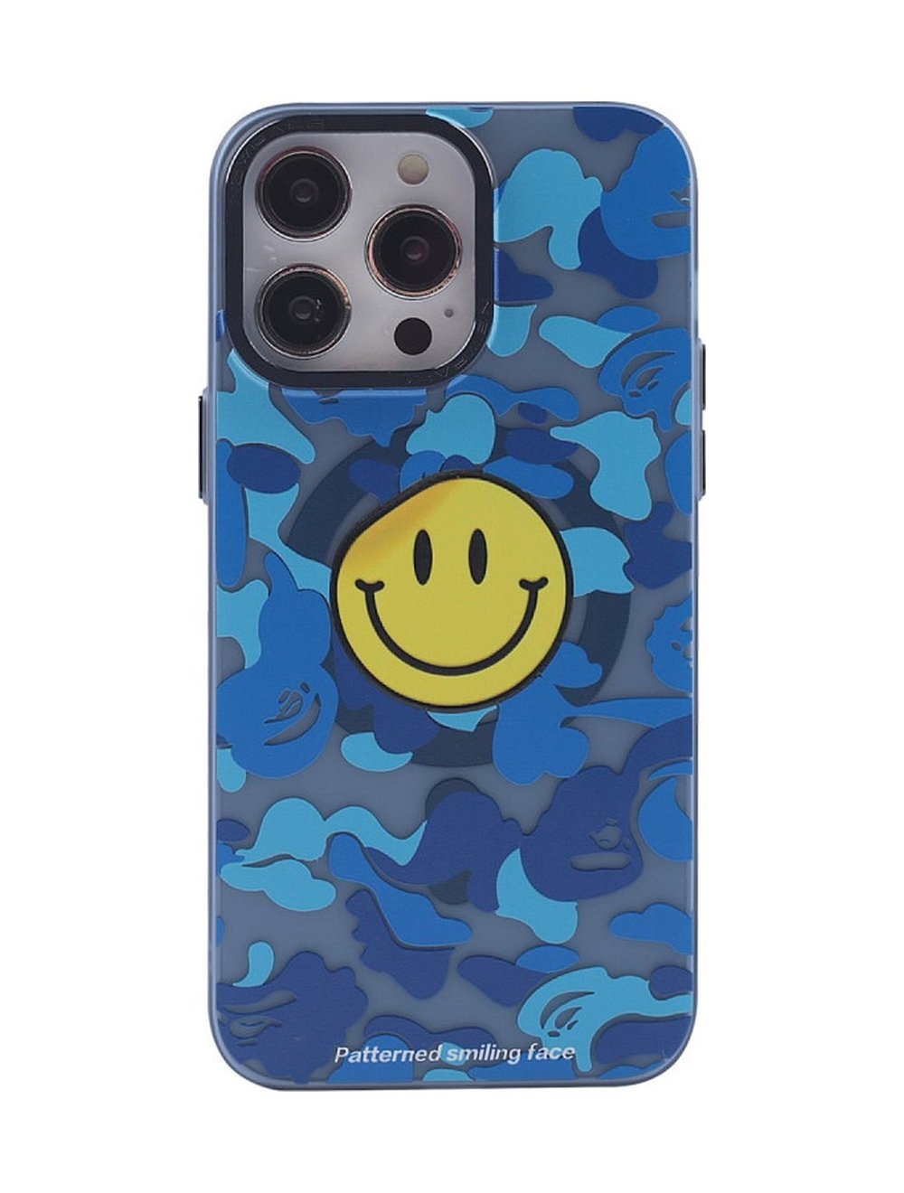 Apple Uyumlu   iPhone 14 Pro Kılıf Apollo Magneticsafe Desenli Kapak - Apollo Mavi - 1 Belirtilmemiş