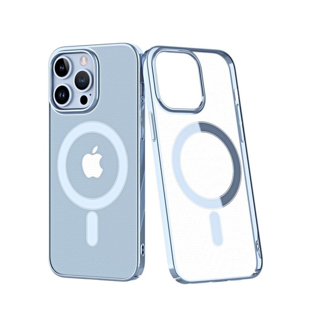 Apple Uyumlu   iPhone 14 Pro Kılıf Element Magneticsafe Sert Kapak - Sierra Blue Belirtilmemiş