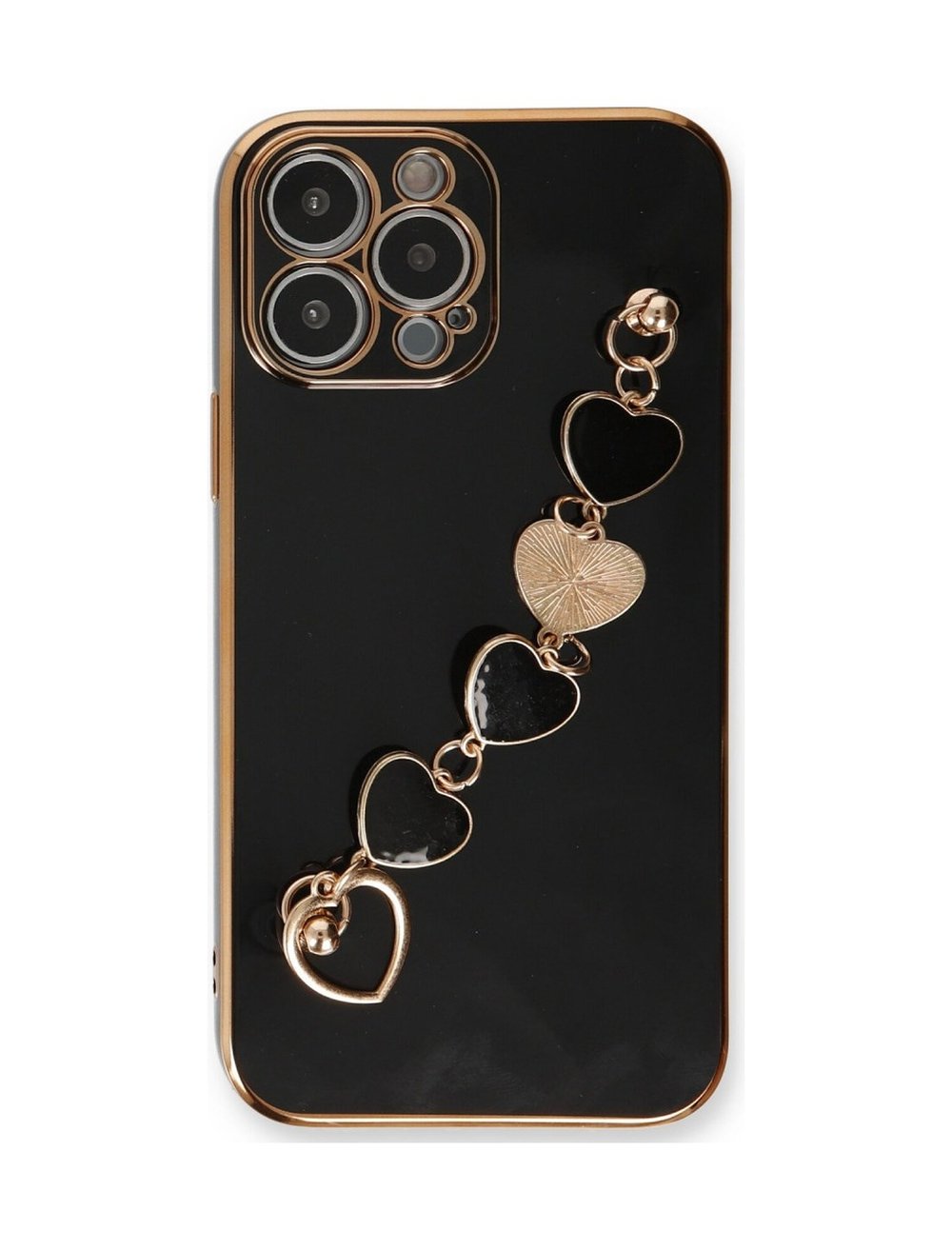 Apple Uyumlu   iPhone 14 Pro Kılıf Esila Silikon - Siyah Belirtilmemiş