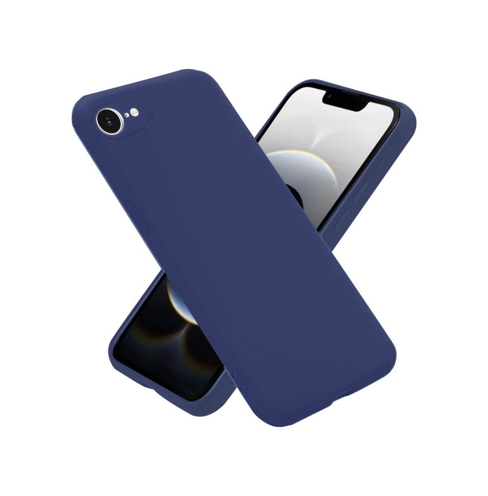Apple   Uyumlu   iPhone 16e Kılıf First Silikon - Lacivert Belirtilmemiş