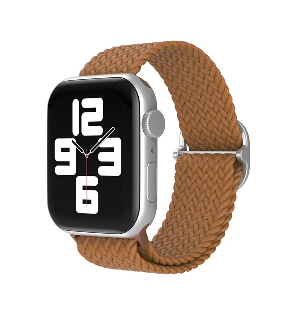Apple Watch 42mm Uyumlu Star Kordon - Kahverengi -