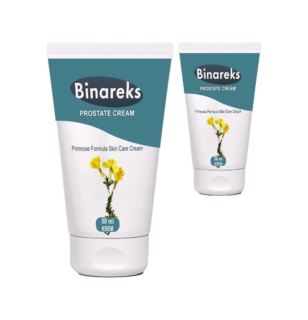 Binareks Erkeklere Özel 2 Adet 50 Ml Pros. Bakım Kremi - Tüm Cilt Tipleri Için Uygundur.
