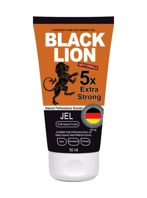 Black Lion Erkeklere Özel Maçalı Ginsengli Krem 50 Ml
