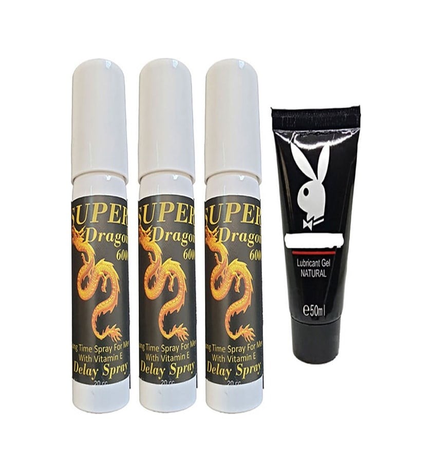 Bonie 3 Adet Dragn Sprey + Playboy Lubricant Jel