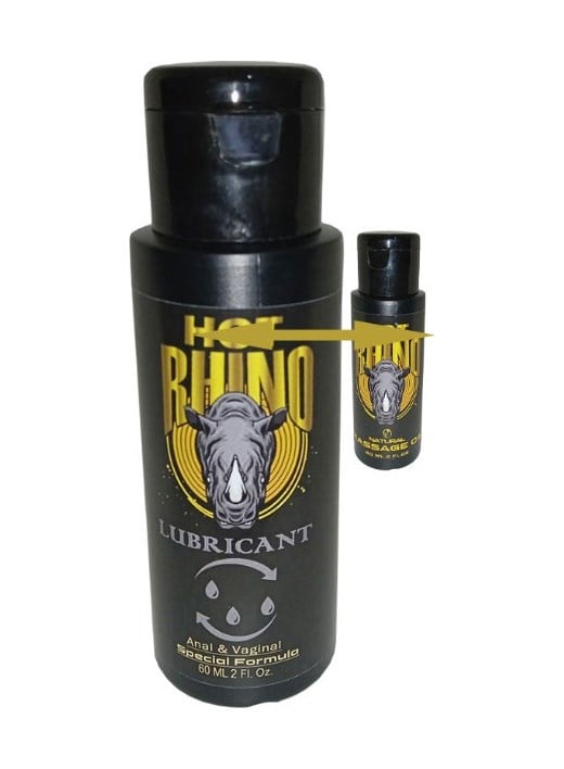 Bonie Rhino 60 Ml Analvajinal Kayyganlaştırıcı Jel + Rhino Masaj Yağı 60 Ml