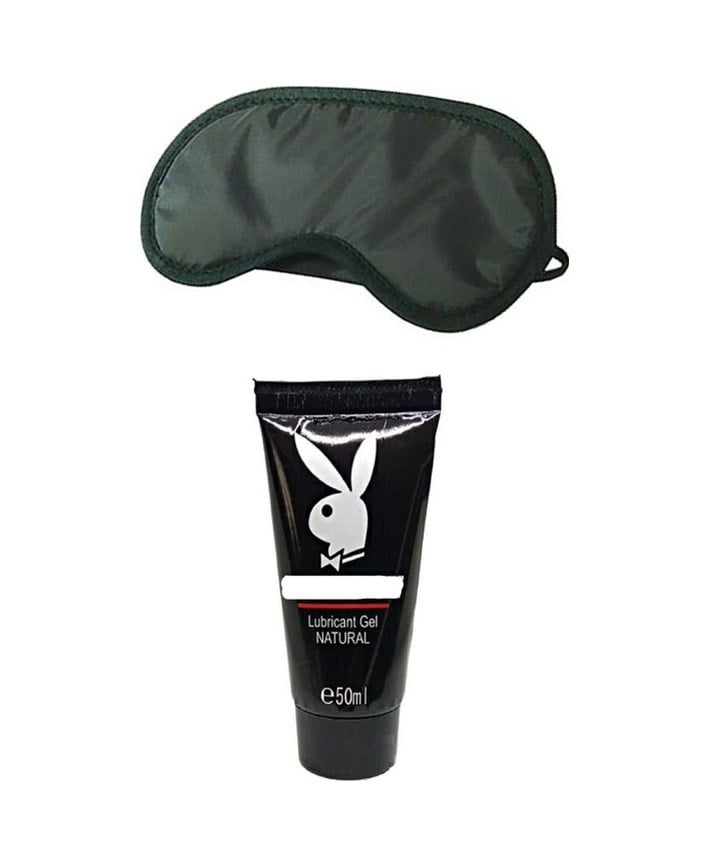 Bonie Uyku Bandı - Göz Maskesi + Playboy Lubricant Jel Diğer