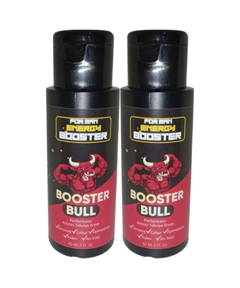 Booster Bull 2 Tane Erkeklere Özel Krem 60 Ml - 2 Adet 60 Ml