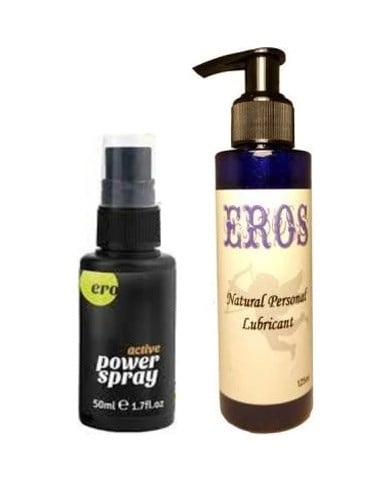 Eros Hintohu Erkeklere Özel Sprey 50 Ml Peak Power For Men Sprey - Eros 125 Ml Lubricant Gel