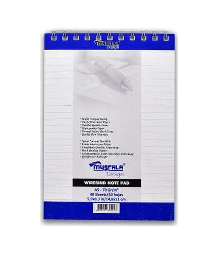 G0405 A5 40 Yaprak Spiralli Bloknot Çizgili 1 Adet