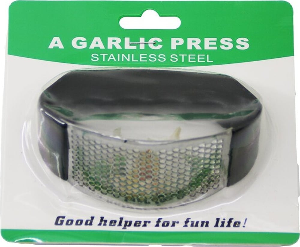 Garlıc Press Metal Zırh Modeli Sarımsak Ezici Plastik Tutamaçlı