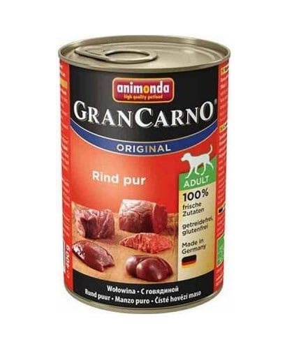 Grancarno Sığır Etli Yetişkin Köpek Konservesi 400 Gr