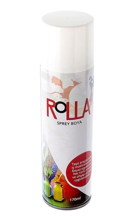 Gün G 200ml Siyah Sprey Boya 1 Adet Çok Renkli