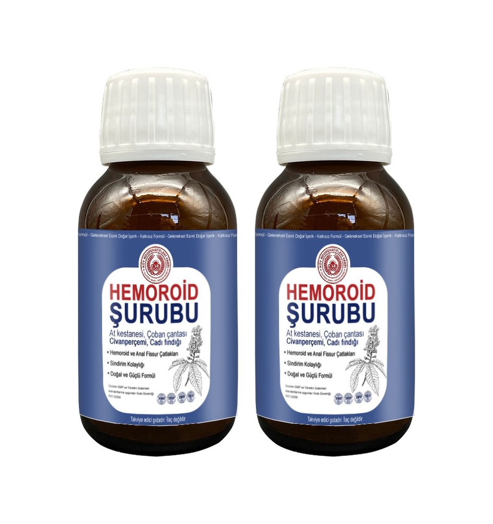 Hemeroid Şurubu 50 Ml 2 Adet