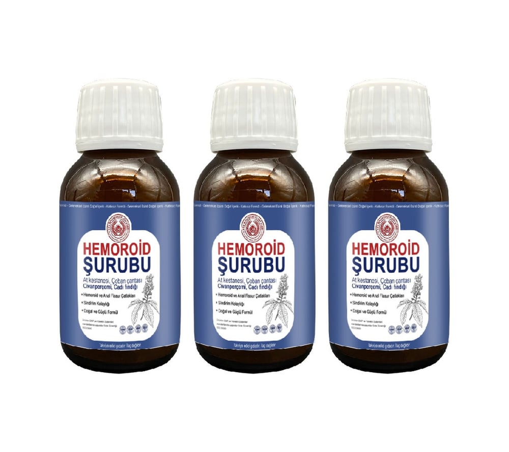 Hemeroid Şurubu 50 Ml 3 Adet