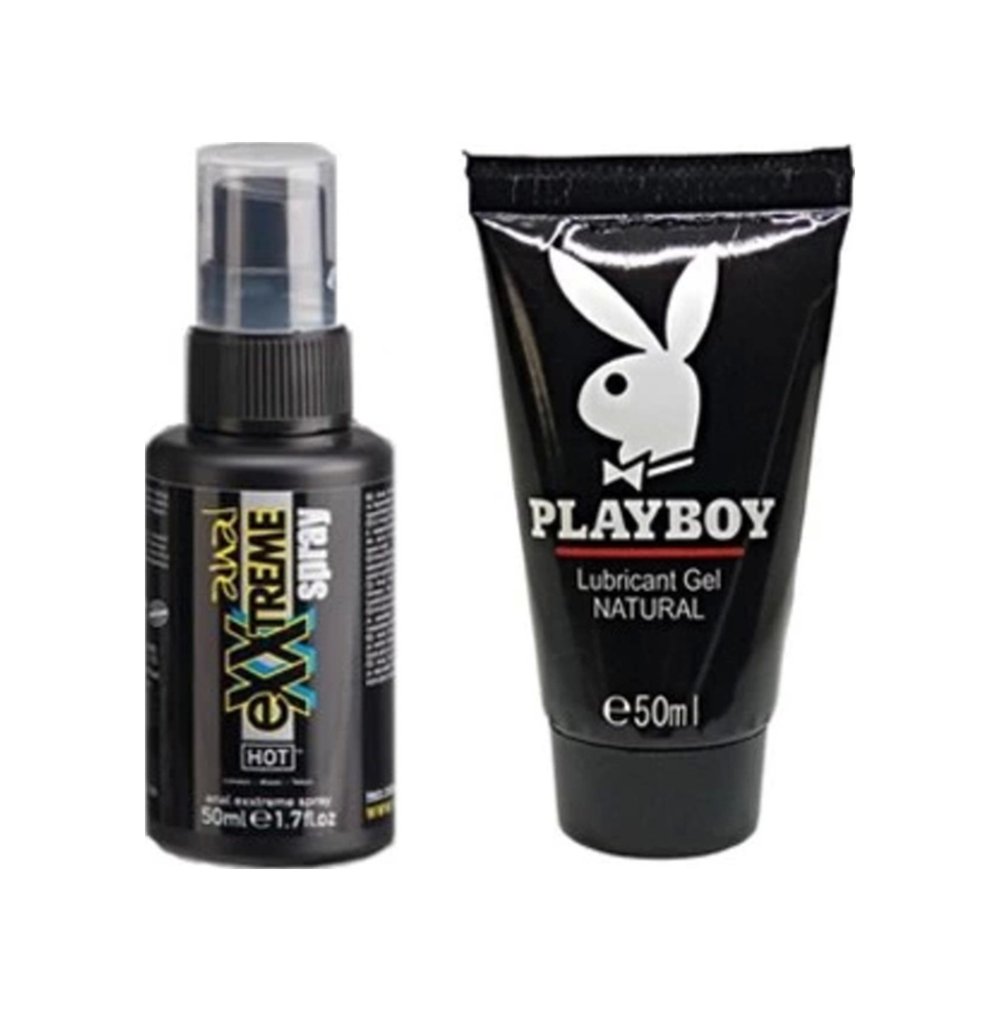 Hot Exxtreme Erkeklere Özel Sertleşme Sprey 50 Ml Playboy Lubricant 50ml Jel
