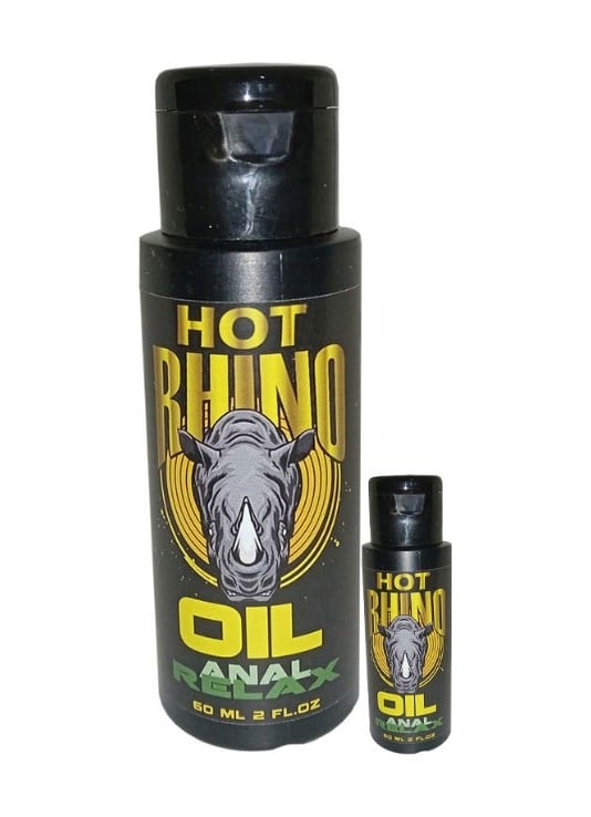 Hotrhino Analoil 2 Adet 60 Ml Kadın&erkek Analrelax Masaj Yağı