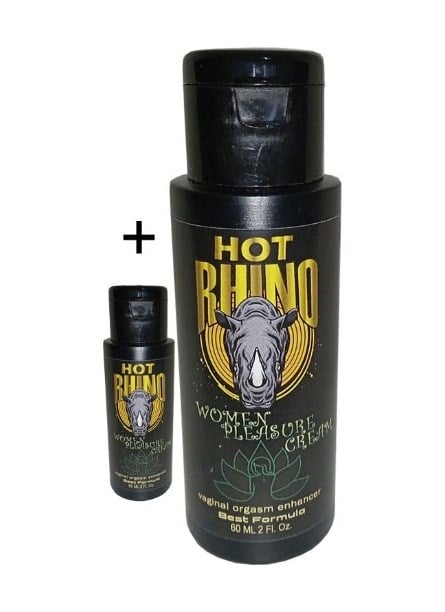 Hotrhino Vajinaclitoris Libidocream 2 Adet Kadınlar Için Vajinaveklitoris Zevkarttırıcı Krem 60 Ml