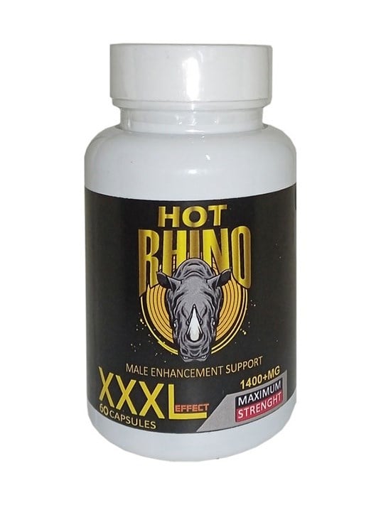 Hotrhino Xxxlcapsules For Men 60 Pcs Erkekler Için Büyütücükapsüller 60 Lı