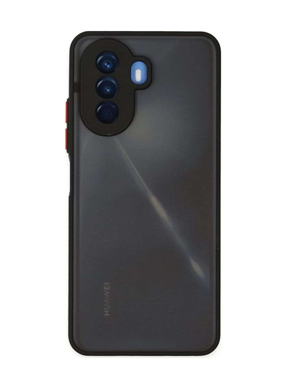 Huawei Nova Y70 Uyumlu Kılıf Montreal Silikon Kapak - Siyah Belirtilmemiş
