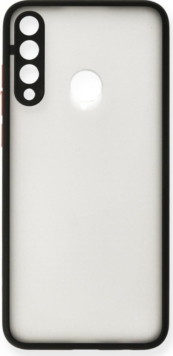 Huawei Y6p Uyumlu Kılıf Montreal Silikon Kapak - Siyah Belirtilmemiş